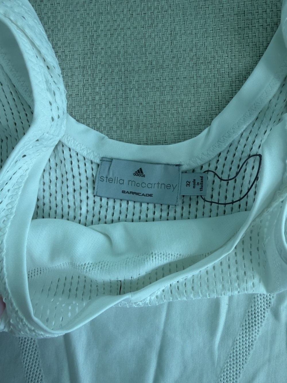 adidas White Laser-Cut Circle dress - Picture 10 of 11